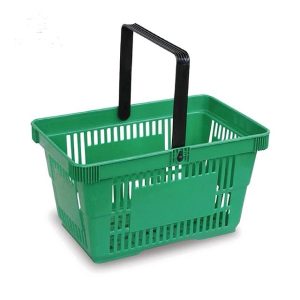 Britways Flagship 30L G7 Durable Plastic Supermarket Shopping Basket with 2 Handles
