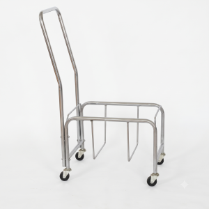 Basket Stacker Type B with wheels and Long Pull Bar